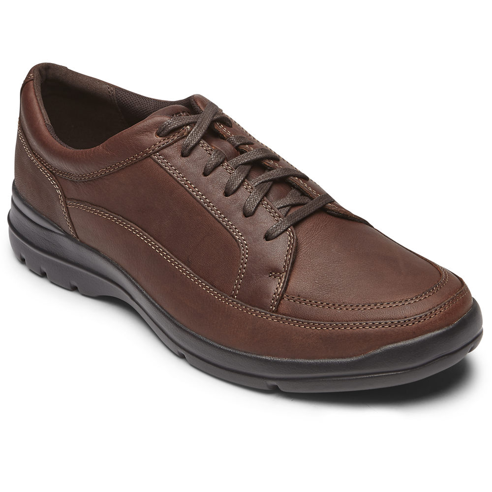 Rockport Sneakers For Mens Brown - Junction Point Lace to Toe - NI9270638